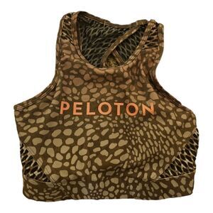 PELOTON X WITH Ombre Animal Print‎ Sports Bra - Size XS